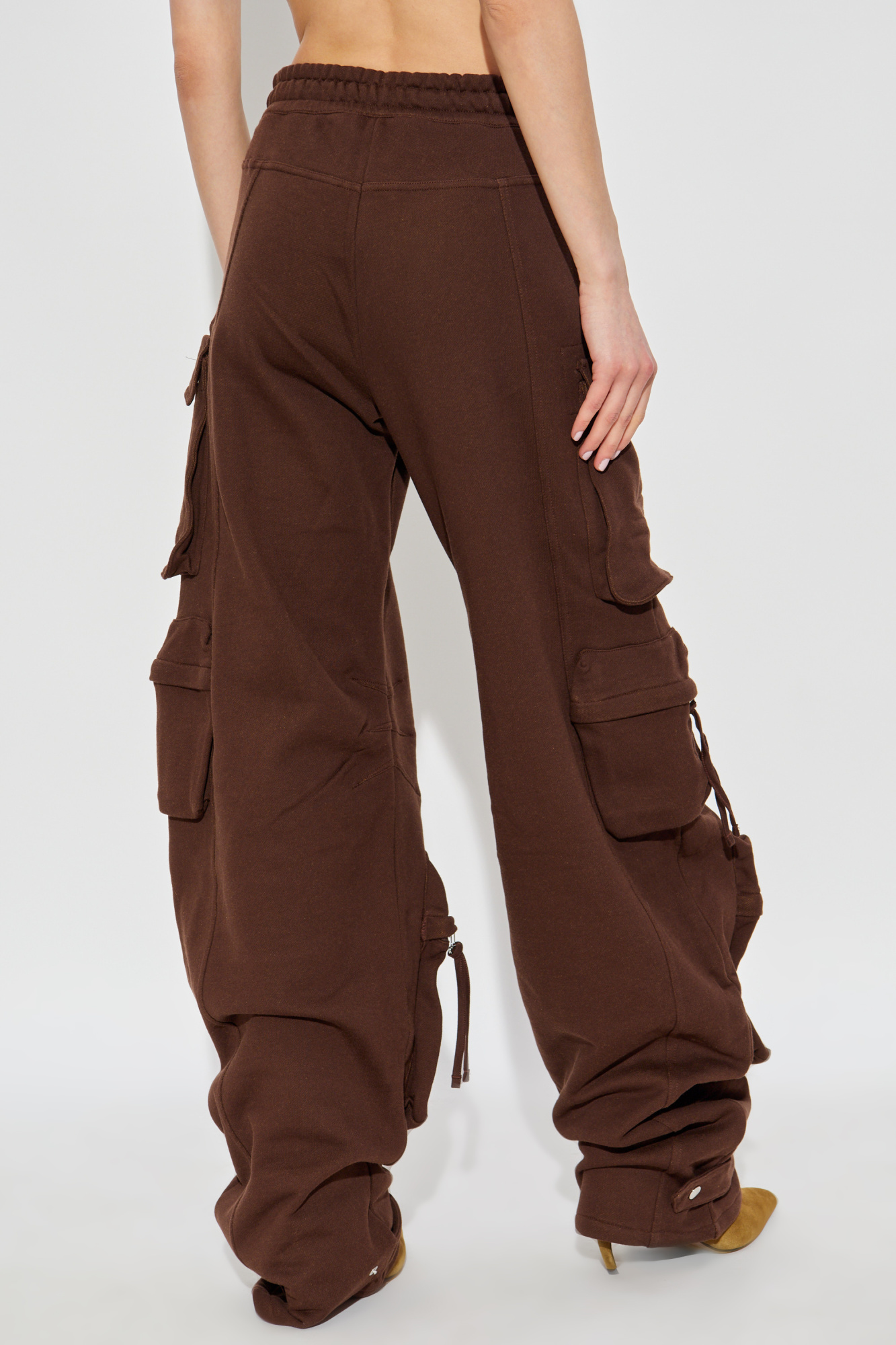 VIP【関税送料無料】希少 The Attico Brown baggy pants The Attico Long Pants | Shopbop
